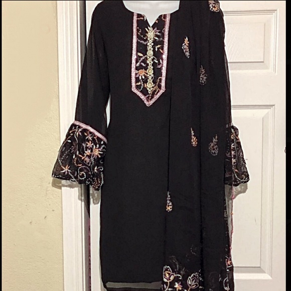 Dresses & Skirts - NWT 3pc Shalwar Kameez pakistani dresses indian